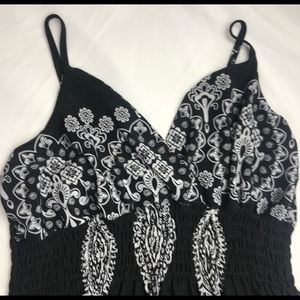 Bobby & Brooks black bandana dress Sz M